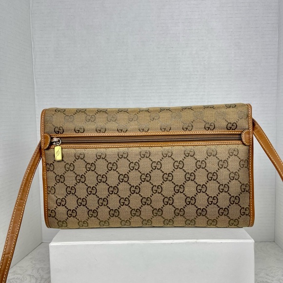 ✅GUCCI ✅ Authentic GG Canvas Crossbody Bag #8 - Picture 3 of 17
